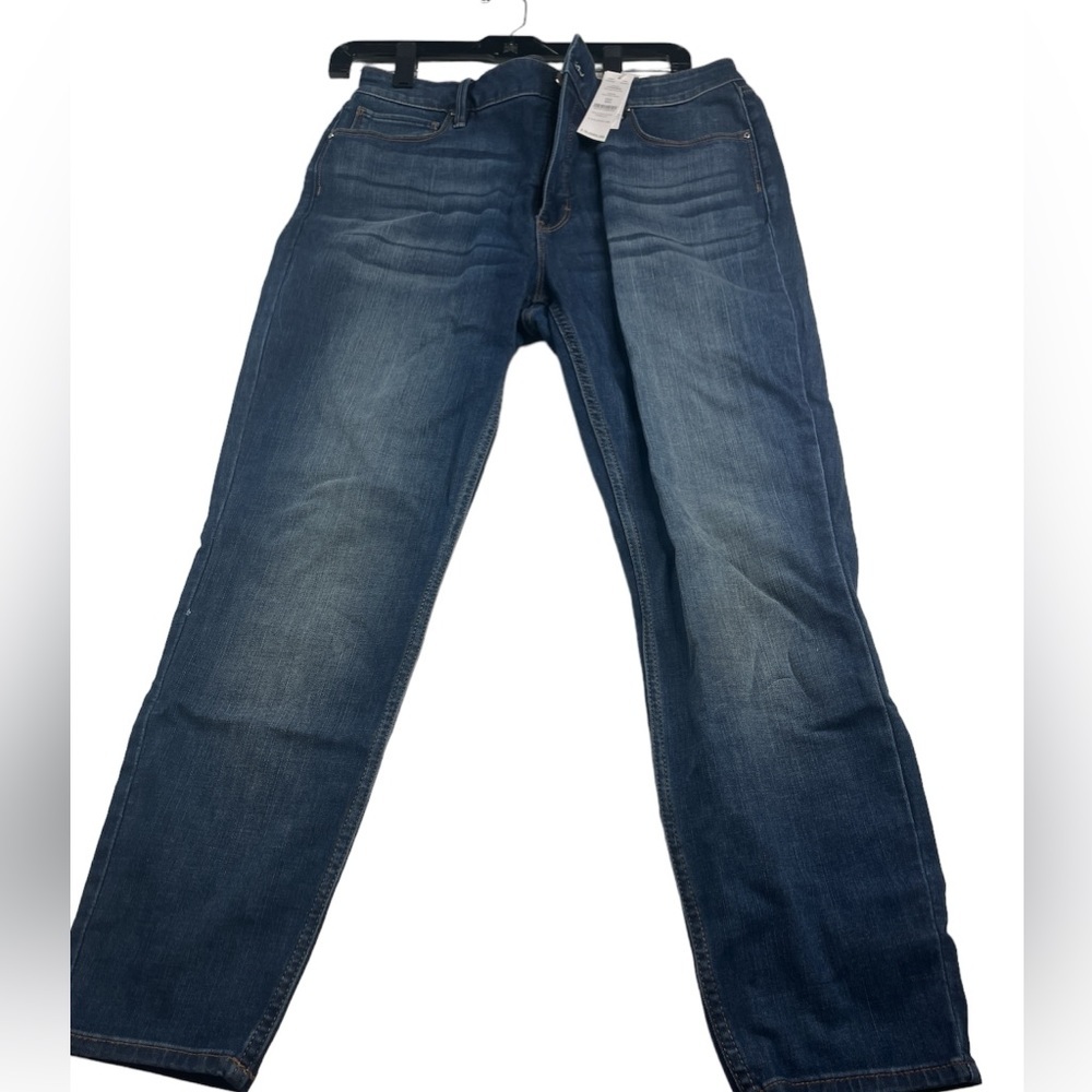 NWT WHBM Skinny Ankle Jean Dark Wash Size 10 Short